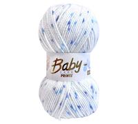 Baby Care Prints Woolcraft DK Double Knitting Wool/Yarn 100g Balls (Polka Dot)
