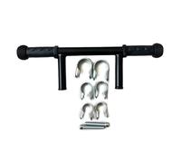 Baby Carriage Cart Handle Extender Practical and Sturdy Double Tube Extension Rod with Optional Clip for Easy Use Lightweight Strollers Handlebar