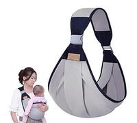Baby Carrier, Adjustable Baby Carrier Wrap with Thick Shoulder Straps, Quick Drying, Baby Carrier from Birth for Babies from 0 to 36 Months, 3 Colours