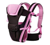 Baby Carrier, Baby Carrier Waist Stool, Front Baby Carrier, Children's Harness Mother and Baby Travel Supplies,Pink