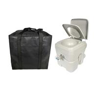 Baby Carrier Bag for Camping, Anti-UV Toilet Bag for On The Go, Practical Handle, Large Capacity, Simple Storage, Solid Motorhome Grow Bag and the