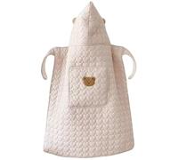 Baby Carrier Cover, Winter Warm Windproof Infant Stroller Blanket with Heart Pattern/Pocket, Soft Thicken Car Seat Cover