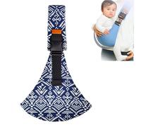 Baby Carrier, Lightweight and Foldable Baby Strap, Toddler Sling with Adjustable Padded Shoulder Strap, Labour-Saving Baby Carrier, Baby Side Carrier, Suitable for Newborn to Toddler (A)