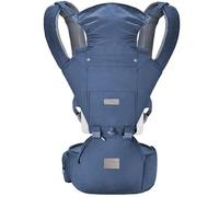 Baby Carrier Newborn to Toddler, YIYUNBEBE Adjustable Detachable Baby Carrier with Hip Seat, All Seasons Baby Holder Carrier for Dad Mom, Blue