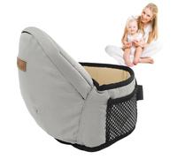 Baby Carrier with Hip Seat, Baby Waist Stool, Babies Carrier with Mesh Pockets, Anti-Slip, Adjustable/Comfortable Fit, 25 * 18 * 17cm Perfect for Long Walks Travel Babies Under 20kg