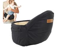 Baby Carrier with Hip Seat, Baby Waist Stool, Babies Carrier with Mesh Pockets, Anti-Slip, Adjustable/Comfortable Fit, 25 * 18 * 17cm Perfect for Long Walks Travel Babies Under 20kg
