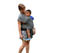 Baby Carrier Wrap Soft, Stretchy, Breathable Cotton Baby Wrap, Baby Sling, Nursing Cover Up for use with Newborn-Toddler: Evenly distributes Weight for More Comfortable Carrying (Dark Grey)
