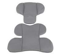 Baby Carseat Head Support Cushion Insert Soft Comfortable Neck and Body Pillow for Infant Car Seat Stroller Travel Knitted Fabric Machine Washable 18.5 Inch 2 Pack (Cinerous)