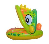 Baby Cartoon Float Lying Swimming Rings Infant Outdoor Swim Rings Kids Swim Trainer Inflatable Hot Day Pool Toy Inflatable Cartoon