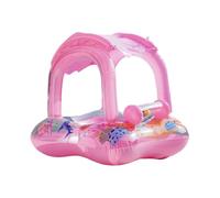 Baby Cartoon Float Lying Swimming Rings Infant Outdoor Swim Rings Kids Swim Trainer Inflatable Hot Day Pool Toy Inflatable Cartoon