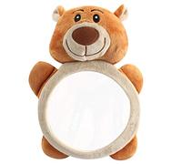 Baby Cartoon for Seat Rear Ward Child Back Facing Inside View Cartoon Bear Adjustable
