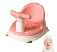 Baby Chair for Tub Sitting Up - Swivel Bath Seat - Babies Baths Chairs | Non-Slip Support with Rotating Base Safety Lock Backrest for Toddler Hygiene Time Aid