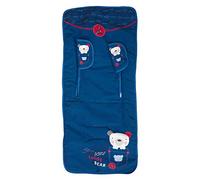 Baby Chair Mat + Free Harness Cover, Hypersoft, Hypoallergenic, Breathable 3D Fabric (Teddy Bear)