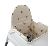 Baby Chair Pad Cover Machine Washable Fabric Easy Cleaning Breathable Design Cartoon Patterns Cushion Infant Pad