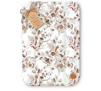 Baby Changing Mat 70 x 50 cm - Changing Table with Waterproof and Rigid Mat for Hemnes or Malm Dresser Easy to Clean Leaves