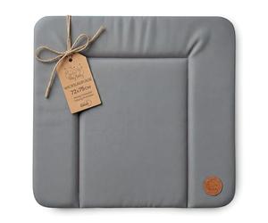 Baby Changing Mat 72 x 75 cm - Universal Portable Hard Wedge Mat for Chest of Drawers Washing Machine and Table Washable and Waterproof Grey