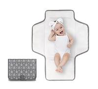 Baby Changing Mat, Built-in Pillow New Born for Babies, Foldable Waterproof Changing Mat, Portable Changing Mat for Girls and Boys Cypreason