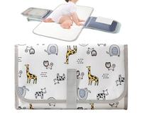 Baby Changing Pad,Diaper Mat Changing Pad for Babies | with Wipes Pocket, Foldable Stroller Accessories for Hospital Camping Daycare Nursery Dad Mom Postpartum