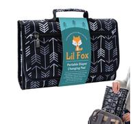 Baby Changing Pad, Waterproof Changing Mat for Travel, Oxford Cloth Diaper Changing Pad with Foam Pillow, Portable Changing Station, About 34.5 * 15.5cm/