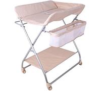 Baby Changing Table,Diaper Changing Tables,Diaper Stackers Caddies, Folding Baby Changing Diaper Table with Safety Straps, Portable Massage Units Station for Small Space