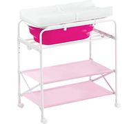 Baby Changing Table,Diaper Table Baby Care Station Multi-function Bath Portable Folding Baby Massage Dressing Table 2 Color 2 Size 0-3 Years Old