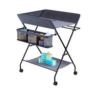 Baby Changing Table,Diaper Table Changing Diaper Table, Foldable Baby Massage Touch Bath Care Station Portable for Home and Travel 3colors Changing Station