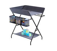 Baby Changing Table,Diaper Table Changing Diaper Table, Foldable Baby Massage Touch Bath Care Station Portable for Home and Travel 3colors Changing Station