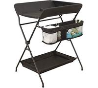 Baby Changing Table,Folding Station, Baby Massage Diaper Units Nursery Organizer For Infant, Cross Leg Style