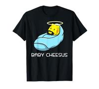 Baby Cheesus - Cheese Fan Christmas Jesus Pun T-Shirt