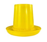 Baby Chick Feeder Waterer, 1kg/1.5kg Large Capacity Poultry Feeder, Chicken Coop Top Filler Feeder, Hanging Poultry Feeding Equipment, Chicken Feed Trough Automatic Feeding Chicken Bucket