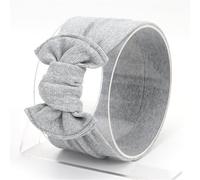 Baby Child Bowknot Headband Stretchy Turban Elastic Big Bows Hair Band For Head