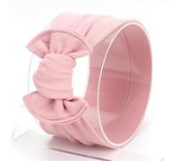 Baby Child Bowknot Headband Stretchy Turban Elastic Big Bows Hair Band For Head