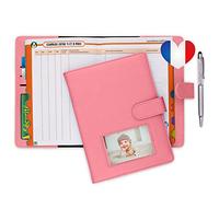 Baby Children's Health Book Protector with Pen | Notebook Cover | Prescription Pouch and Vital Card | Bonus Stickers | Original Newborn Gift Box