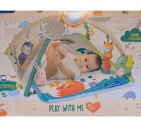 Baby Clementoni Play With Me Soft Activity Gym Play Mat 7 Activities 0+ New