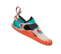 La Sportiva Gripit climbing shoes white orange turquoise Kids - 26
