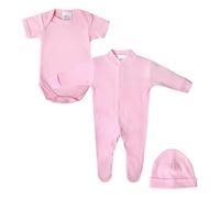 Baby Clothes Gift and Newborn Baby Essentials, British Made - Shower Gifts for Boy or Girl, Pink, Newborn
