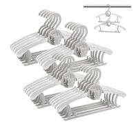Baby Clothes Hangers 20 Pack, Plastic KidsHangers Space Saving for Closet