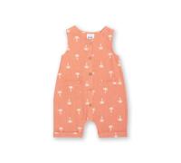 Baby Coco Palm Organic Cotton Dungarees Kite Orange 1 m