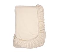 Baby Comfort Nursery 100% Cotton Fitted Sheet fits 140x70 cm Cot Bed Mattress (Cream)