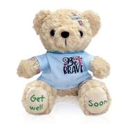 baby comforter Get Well Soon Gift for Kids, Women, Men, Get Well Soon Teddy Bear, Soft Plush Bear Stuffed Animal with Broken Arm Leg - Thoughtful After Surgery or Get Better Soon Present.