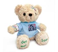 baby comforter Get Well Soon Teddy Bear, 20Cm Ultra Soft Plush Get Well Soon Gift for Men,Kids,Women, Cute Cuddly Toy for surgery recovery gifts,The Perfect 'Thinking of You' & Cheer Up Present
