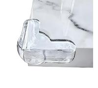 Baby Corner Protectors (12 Pack) - New & Improved Transparent Edge Guards - Non-Toxic Silicone Edge & Corner Guards for Baby Proofing Furniture, Child Safety Bumpers-Clear & Strong Hold 100% safe