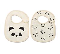 Baby Cotton Bib 2pcs Soft And Comfortable Waterproof Burp Cloth Feeding Drool For Little Toddler Girls Boys Waterproof