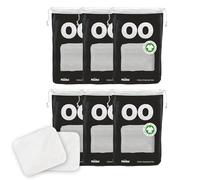 Baby Cotton Pads by LoveNoobs, 360 Ct Organic Cotton Squares, XL Lint-Free
