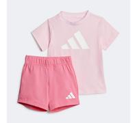 Baby Cotton Shorts & T-shirt Set - Pink