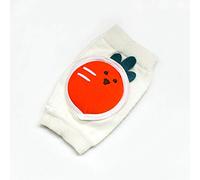 Baby Crawling Knee Pads Summer Baby Children Breathable Knee Pads Toddler Shatter-Resistant Knee Safety Elbow Thickening Random (Radish)
