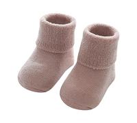 Baby Crawling Socks - Socks Baby Toddlers, Autumn Shoes, Sock Shoes, Non-Slip Socks, Christening Socks, Cotton Shoes, Breathable, Boy, Slippers Baby 1 Year, Closed, Hiking, pink, Medium