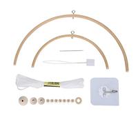 Baby Crib e, Wind Kit DIY Handcraft Chimes Bells Wood e, Bed Bell Nordic Beads S Mobiles Mobile Pendant Photography Props Decor