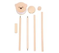Baby Crib Mobile Arm Wooden Holder, 360° Rotating Adjustable Crib Attachment for Hanging Toys, Beech Wood Mobile Support with Net Rod, Gender Neutral Nursery Decor for