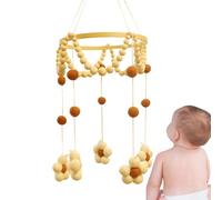 Baby Crib Mobile | Baby Bed Ornament,Hangable Bell Wind Chime Bed Decoration for Bassinet Room Girls Boys Overhead Nursery Bedroom Bedside